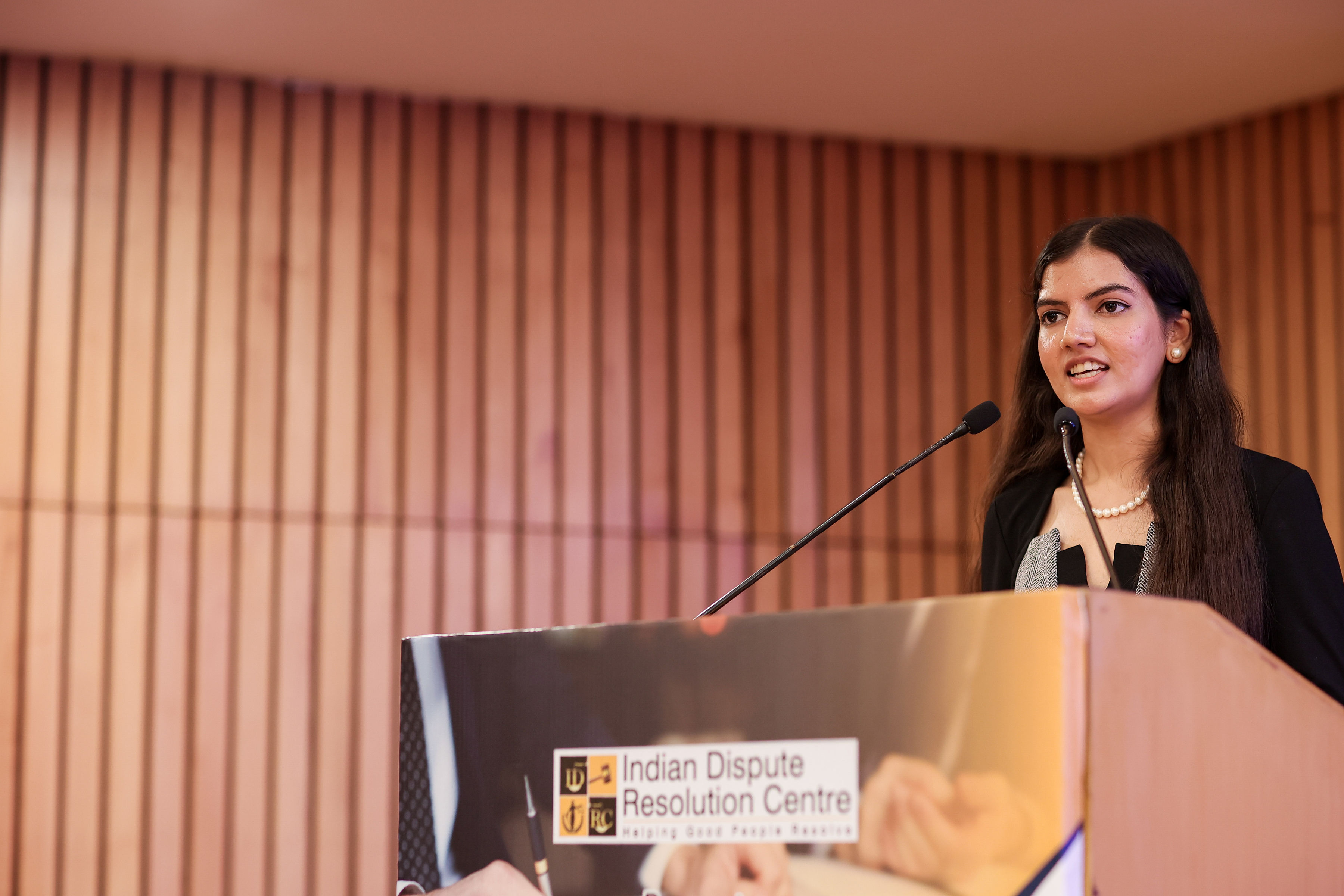 Riya Rathi Introducing Indian Dispute Resolution Centre