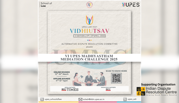 IDRC Partner Event: VI UPES Madhyastham Mediation Challenge, 2025