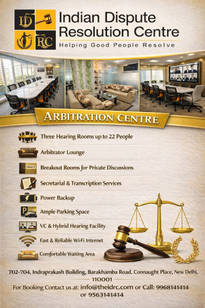 IDRC (Indian dispute resolution centre)